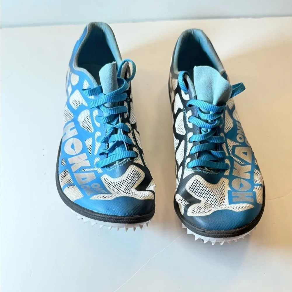 Hoka One One Light Blue Running Shoes Size 7.5